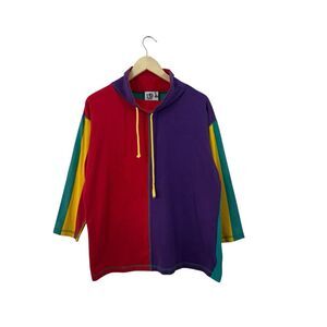 Vintage Earthquake Of San Francisco Medium Shirt Pullover 90's 1990's Mens